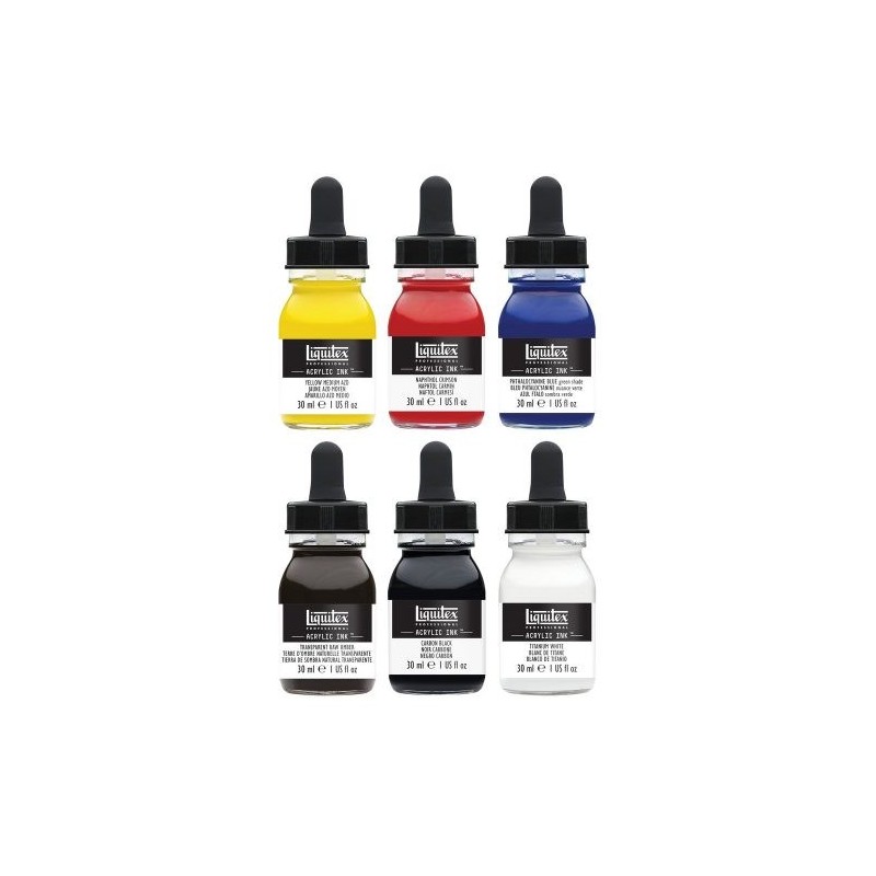 Fine art shop - Essential Ink Color Set, Liquitex | totenart.com