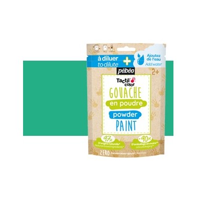 Fine art shop - Gouache powder Green, bag 100 gr. Pebeo | totenart.com 