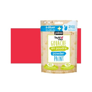 Fine art shop - Gouache powder Red, bag 100 gr. Pebeo | totenart.com 