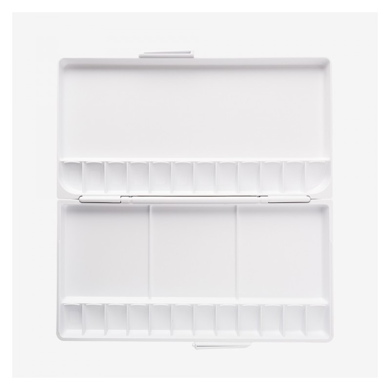  Fine art shop - Plastic palette 24 wells (275x151x28mm) | totenart.com