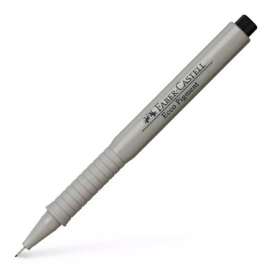 Fine art shop - Ecco-Pigment Marker 0.4 mm Black Faber-Castell | totenart.com