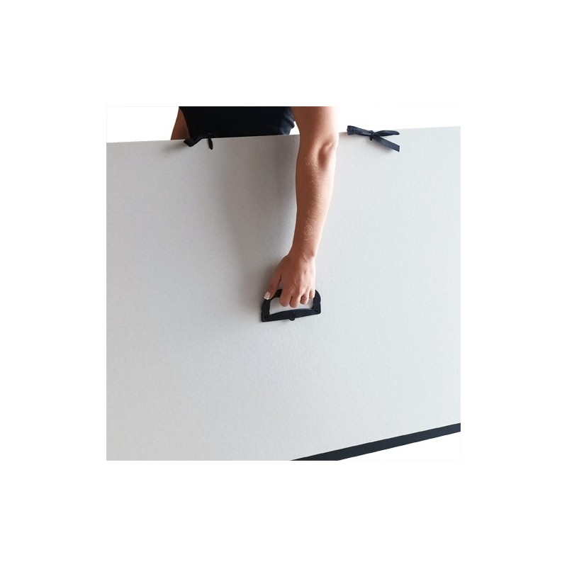  Fine art shop - Precision folder Totenart 2.5 mm. natural gray 75x105 with handle | totenart.com