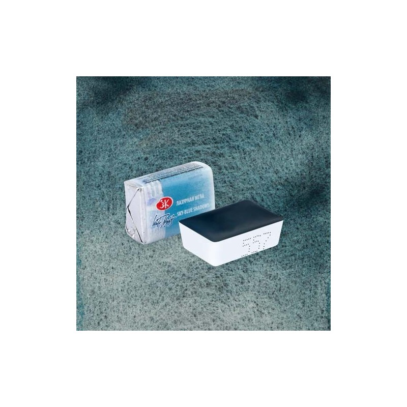 Fine art shop - White Nights Watercolors in godet Sky Blue Shadows 557 | totenart.com