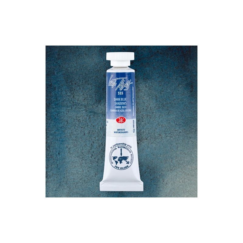 Fine art shop - White Nights Watercolors in tube 10 ml. Dark Blue Shadows 555 | totenart.com