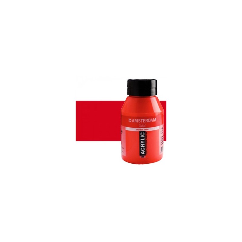 Fine art shop - Amsterdam Acrylic Medium Naftol Red 1000 ml. | totenart.com