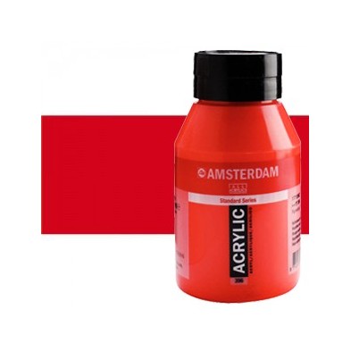 Fine art shop - Amsterdam Acrylic Medium Naftol Red 1000 ml. | totenart.com