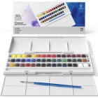 Fine art shop - Set 45 Cotman watercolor 1/2 godets Winsor & Newton | totenart.com