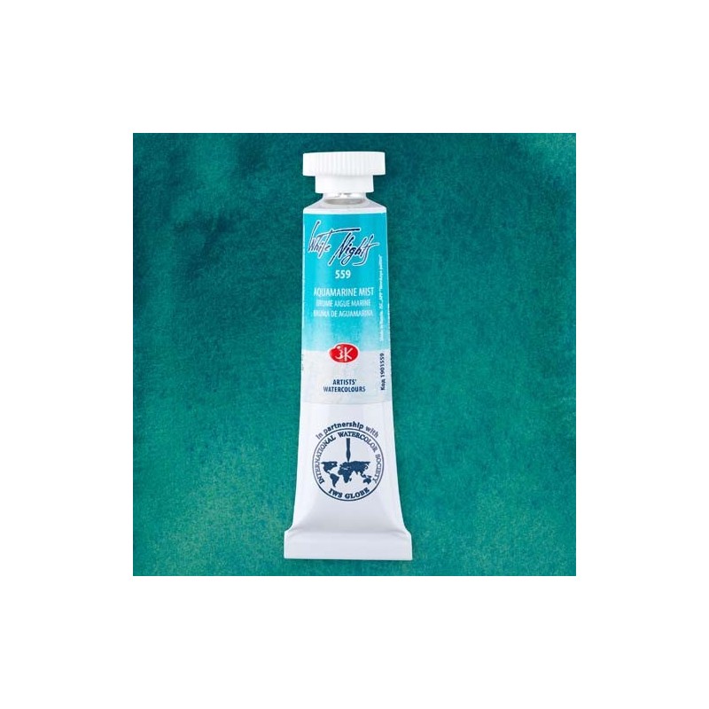 Fine art shop - White Nights Watercolors in tube 10 ml. Aquamarine Mist 559 | totenart.com
