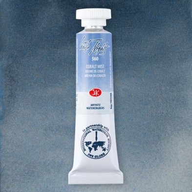Fine art shop - White Nights Watercolors in tube 10 ml. Cobalt Mist 560 | totenart.com
