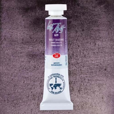 Fine art shop - White Nights Watercolors in tube 10 ml. Violet Shadowst 629 | totenart.com