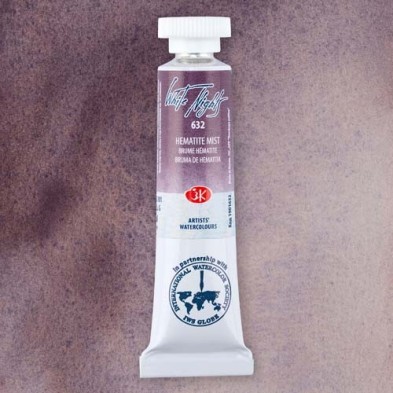 Fine art shop - White Nights Watercolors in tube 10 ml. Hematite Mist 632 | totenart.com