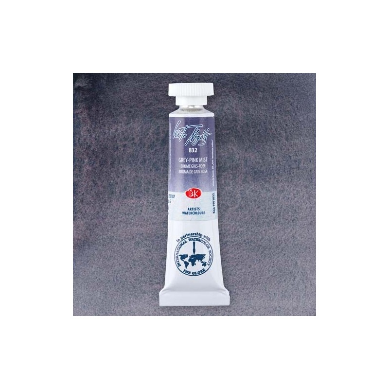 Fine art shop - White Nights Watercolors in tube 10 ml. Grey-Rose Mist 832 | totenart.com