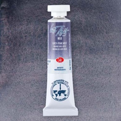 Fine art shop - White Nights Watercolors in tube 10 ml. Grey-Rose Mist 832 | totenart.com