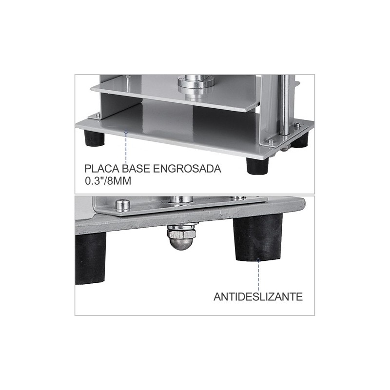 Fine art shop - Bookbinding Press Machine, Steel, A4 | totenart.com