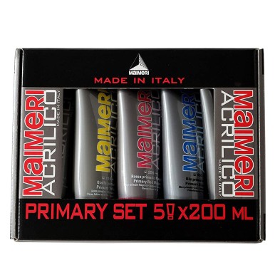 Fine art shop - Acrylic Set Maimeri, 5x200ml | totenart.com