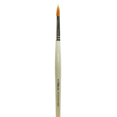 Fine art shop - Synthetic round brush TitanArts, Long handle, 3595/12 | totenart.com
