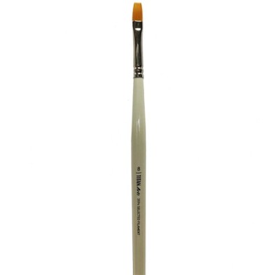 Fine art shop - Synthetic flat brush TitanArts, Long handle, 3594/18 | totenart.com