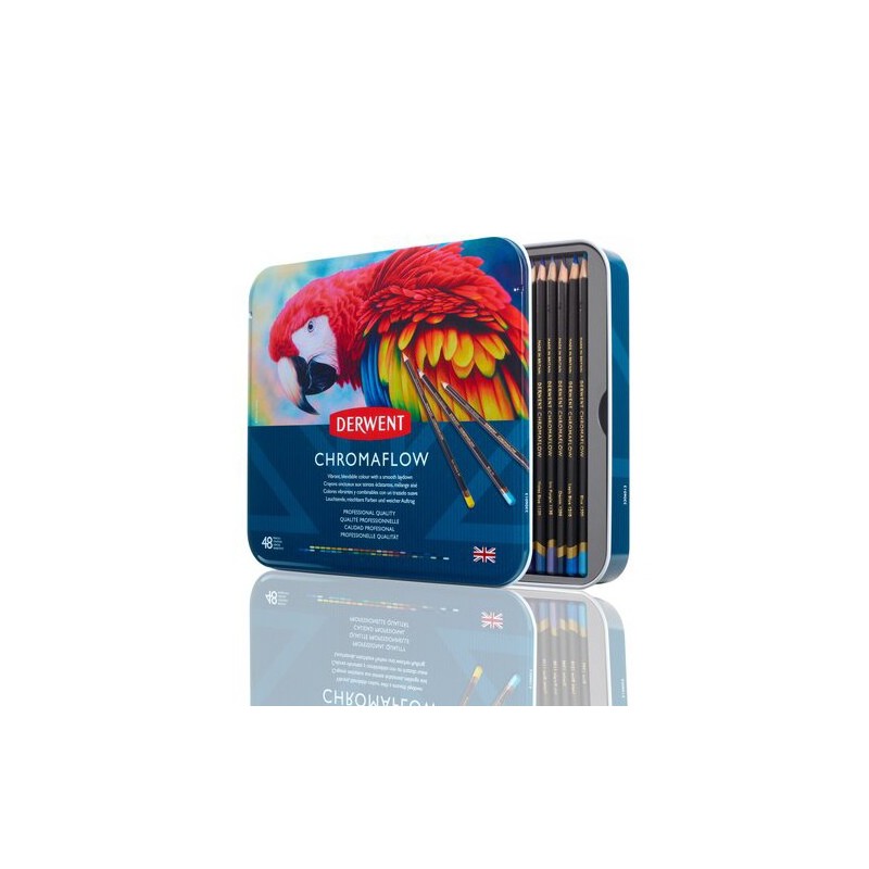 Fine art shop - Derwent Chromaflow box 48 colours | totenart.com