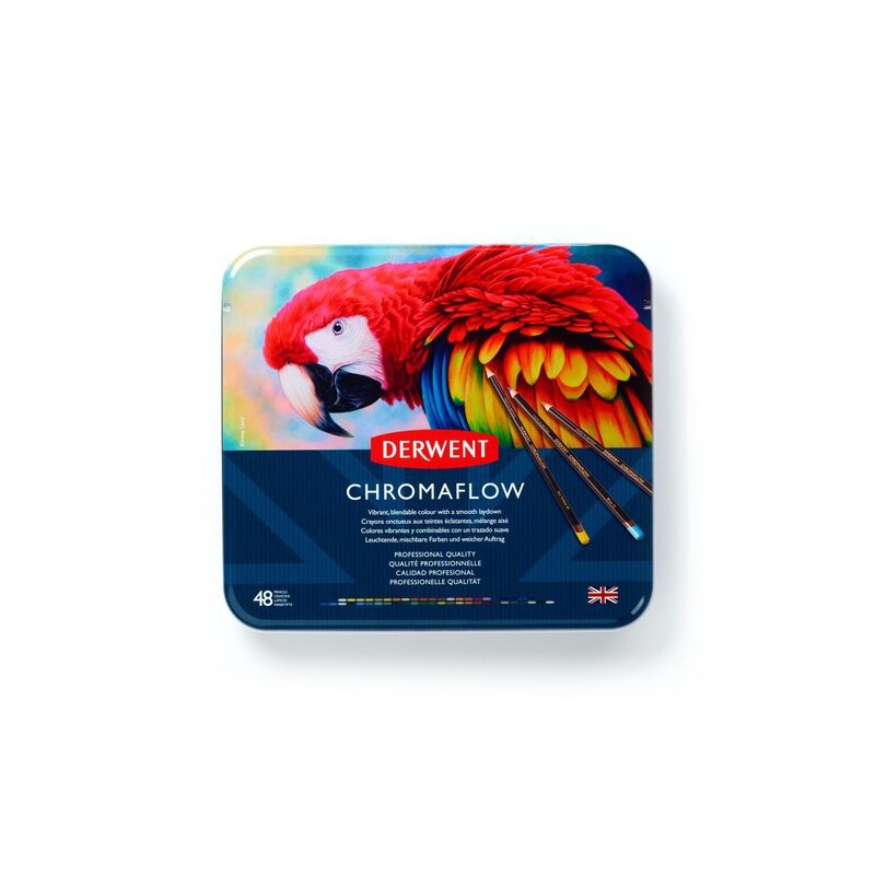 Fine art shop - Derwent Chromaflow box 48 colours | totenart.com