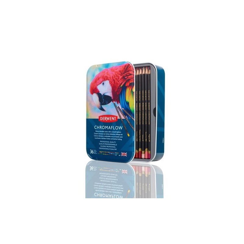Fine art shop - Derwent Chromaflow box 36 colours | totenart.com