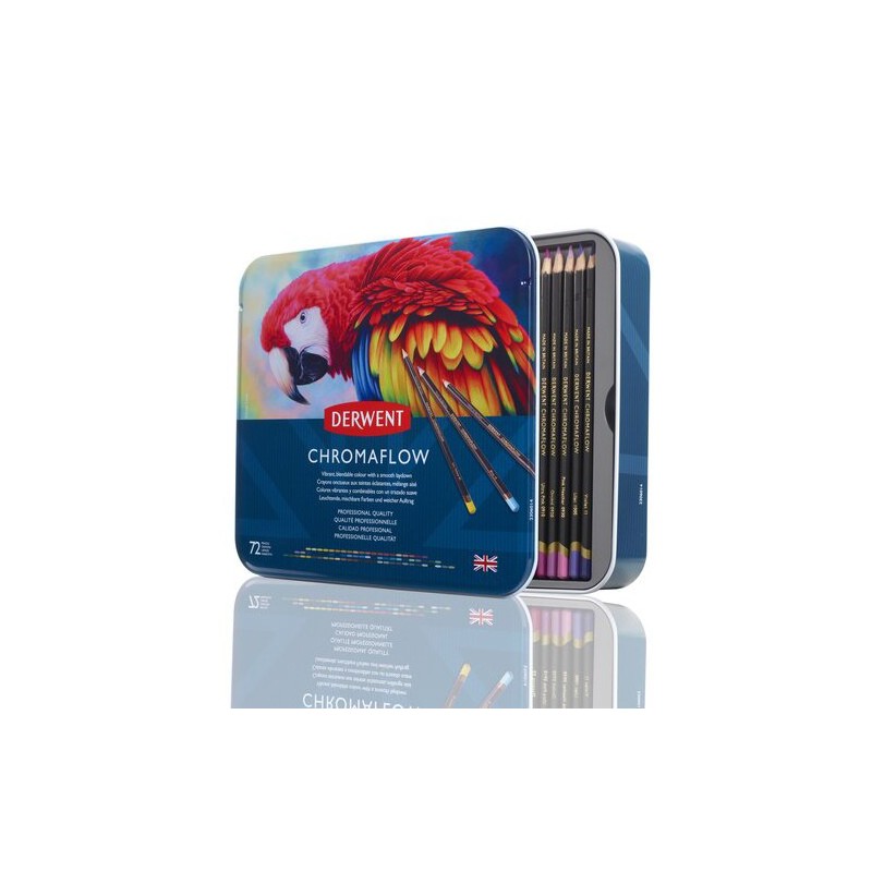 Fine art shop - Derwent Chromaflow box 72 colours | totenart.com