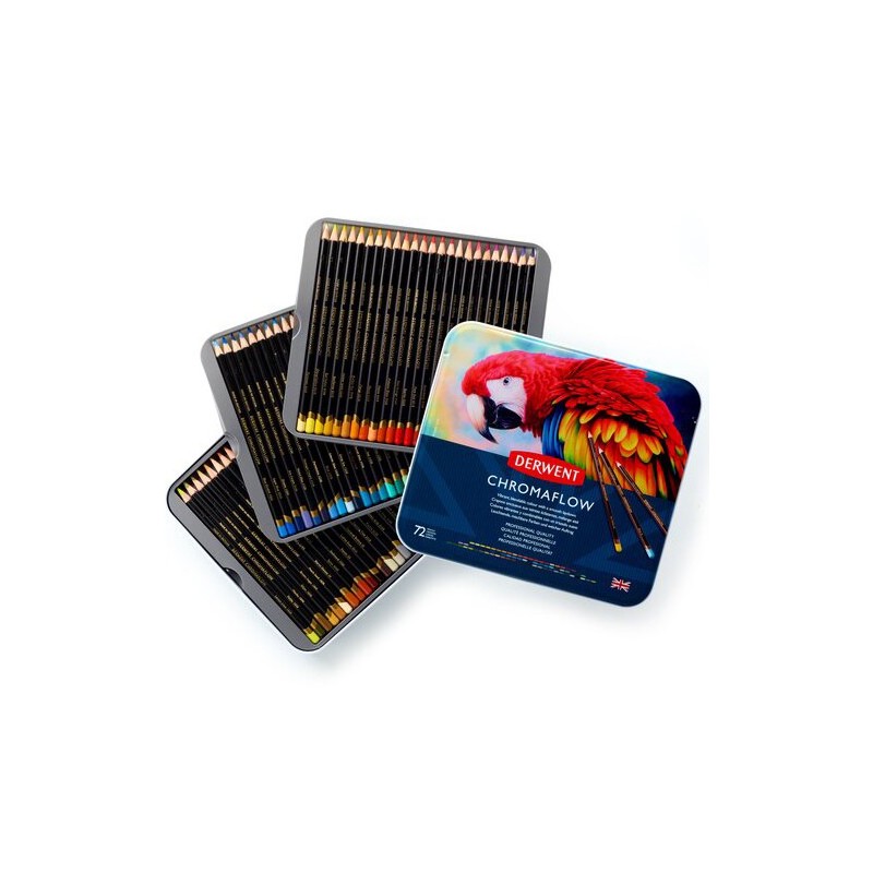 Fine art shop - Derwent Chromaflow box 72 colours | totenart.com