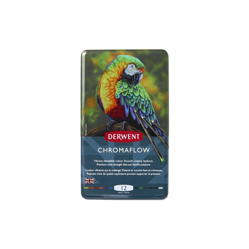 Fine art shop - Derwent Chromaflow box 12 colours | totenart.com