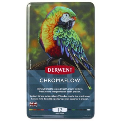 Fine art shop - Derwent Chromaflow box 12 colours | totenart.com