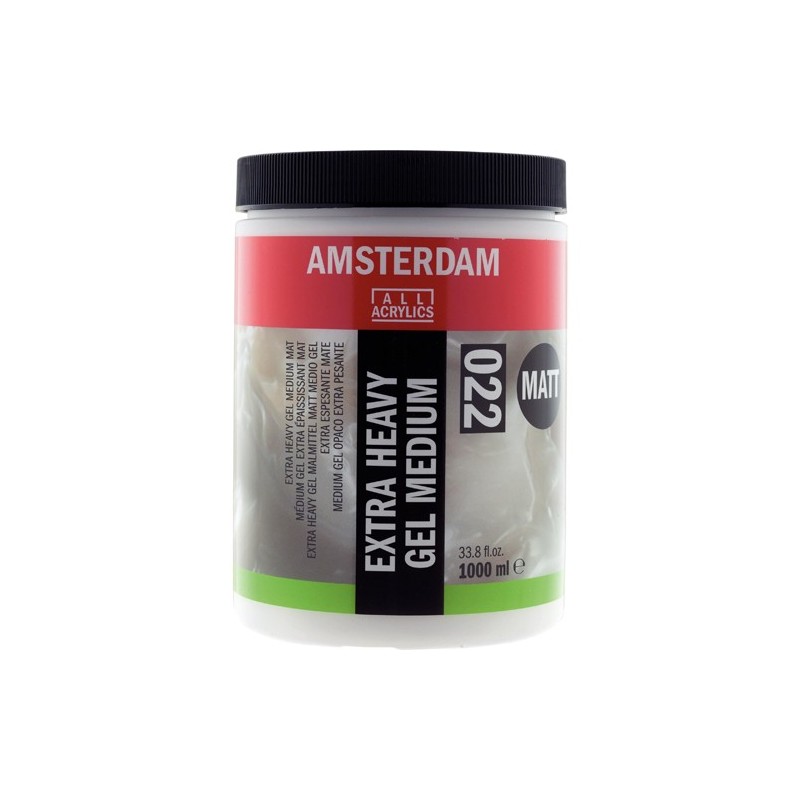 Fine art shop - Matt Extra Heavy Gel 022, Amsterdam 1 L | totenart.com