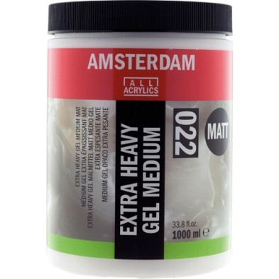 Fine art shop - Matt Extra Heavy Gel 022, Amsterdam 1 L | totenart.com
