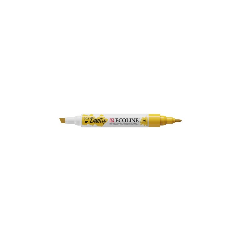Fine art shop - Ecoline Duo Tip Deep Yellow Marker 202 | totenart.com