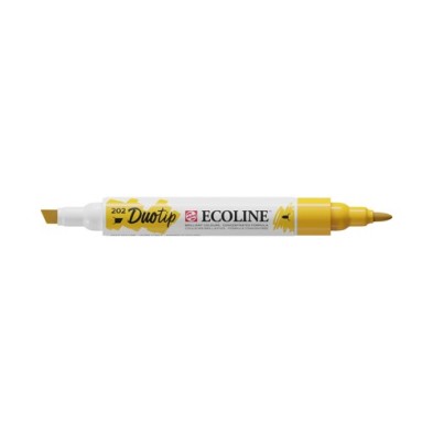 Fine art shop - Ecoline Duo Tip Deep Yellow Marker 202 | totenart.com