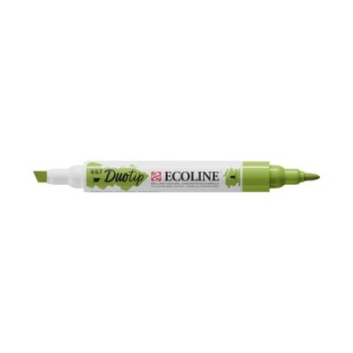 Fine art shop - Ecoline Duo Tip Bronze Green Marker 657 | totenart.com