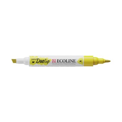 Fine art shop - Ecoline Duo Tip Lemon Yellow Marker 205 | totenart.com