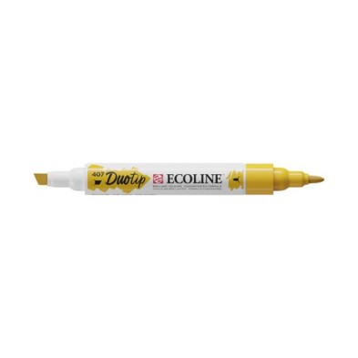Fine art shop - Ecoline Duo Tip Deep Ochre Marker 407 | totenart.com
