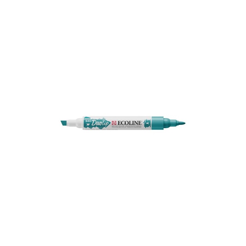 Fine art shop - Ecoline Duo Tip Bluish Green Marker 640 | totenart.com
