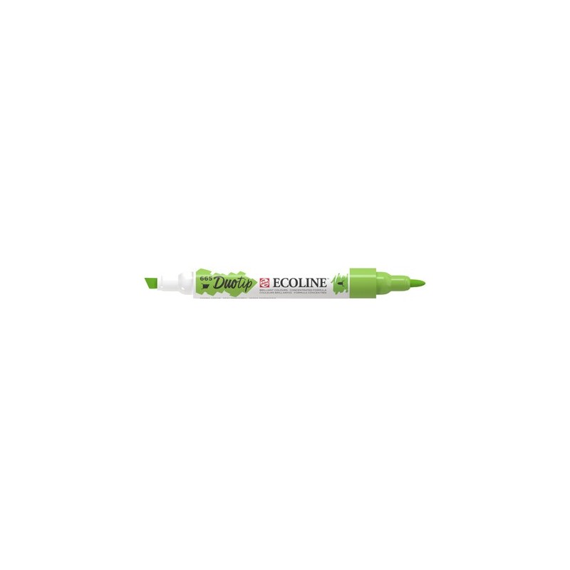 Fine art shop - Ecoline Duo Tip Spring Green Marker 665 | totenart.com