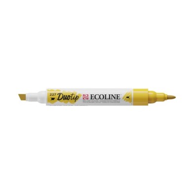 Fine art shop - Ecoline Duo Tip Yellow Ochre Marker 227 | totenart.com