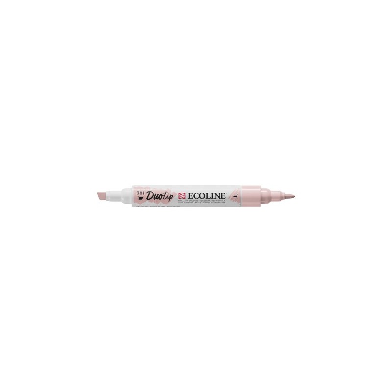 Fine art shop - Ecoline Duo Tip Pastel Red Marker 381 | totenart.com