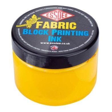 Fine art shop - Essdee Fabric Block Printing Ink Yellow 150 ml. | totenart.com