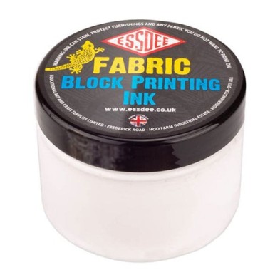 Fine art shop - Essdee Fabric Block Printing Ink White 150 ml. | totenart.com