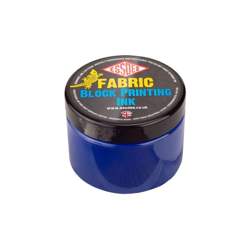 Fine art shop - Essdee Fabric Block Printing Ink Blue 150 ml. | totenart.com