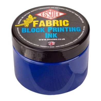 Fine art shop - Essdee Fabric Block Printing Ink Blue 150 ml. | totenart.com