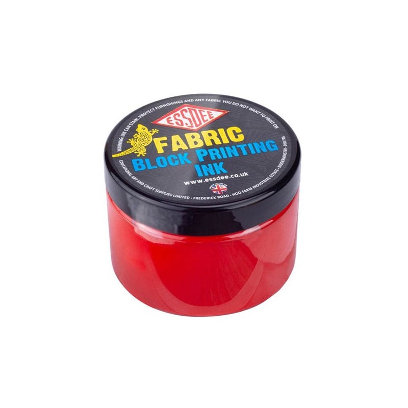 Fine art shop - Essdee Fabric Block Printing Ink Red 150 ml. | totenart.com
