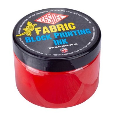 Fine art shop - Essdee Fabric Block Printing Ink Red 150 ml. | totenart.com