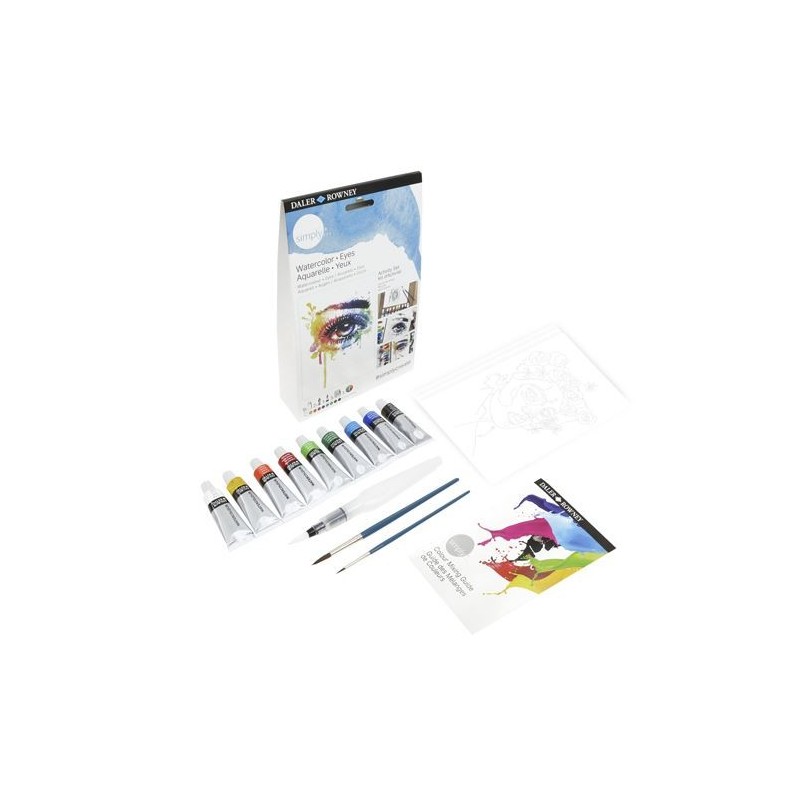 Oil Van Gogh, wooden box,  10 col. 