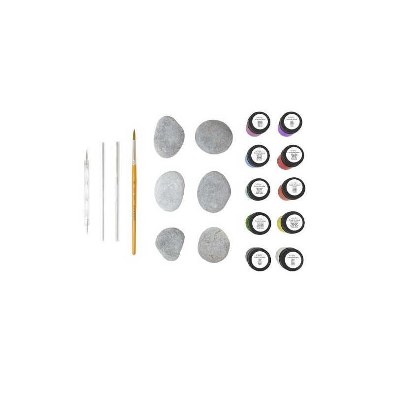 Oil Van Gogh, wooden box,  10 col. 