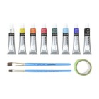 Oil Van Gogh, wooden box,  10 col. 