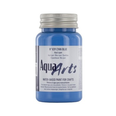 Fine art shop - Titan Aqua Arts Paint Cyan Blue (839) 100 ml. | totenart.com