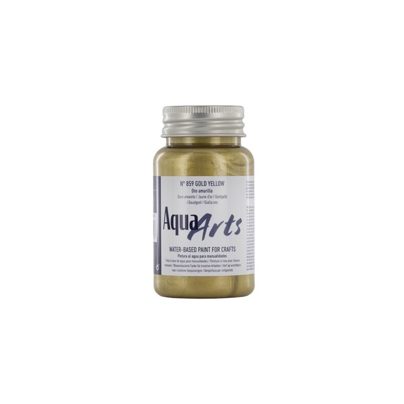 Fine art shop - Titan Aqua Arts Paint Gold Yellow (859) 100 ml. | totenart.com
